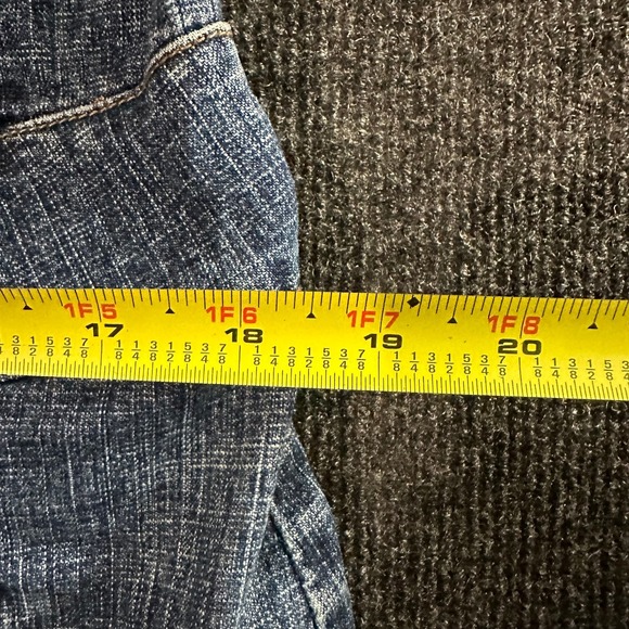 SouthPole Collection Denim Dress Women's XXL Blue Zip Front Casual Utility Style - Picture 6 of 8